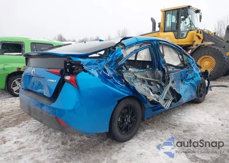 2021 Toyota Prius Le from USA, damaged, VIN JTDKAMFU4M3135400